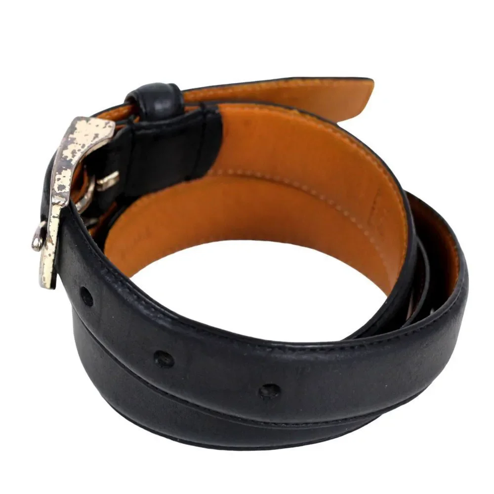 Lauren Ralph Lauren BLACK GENUINE LEATHER 1